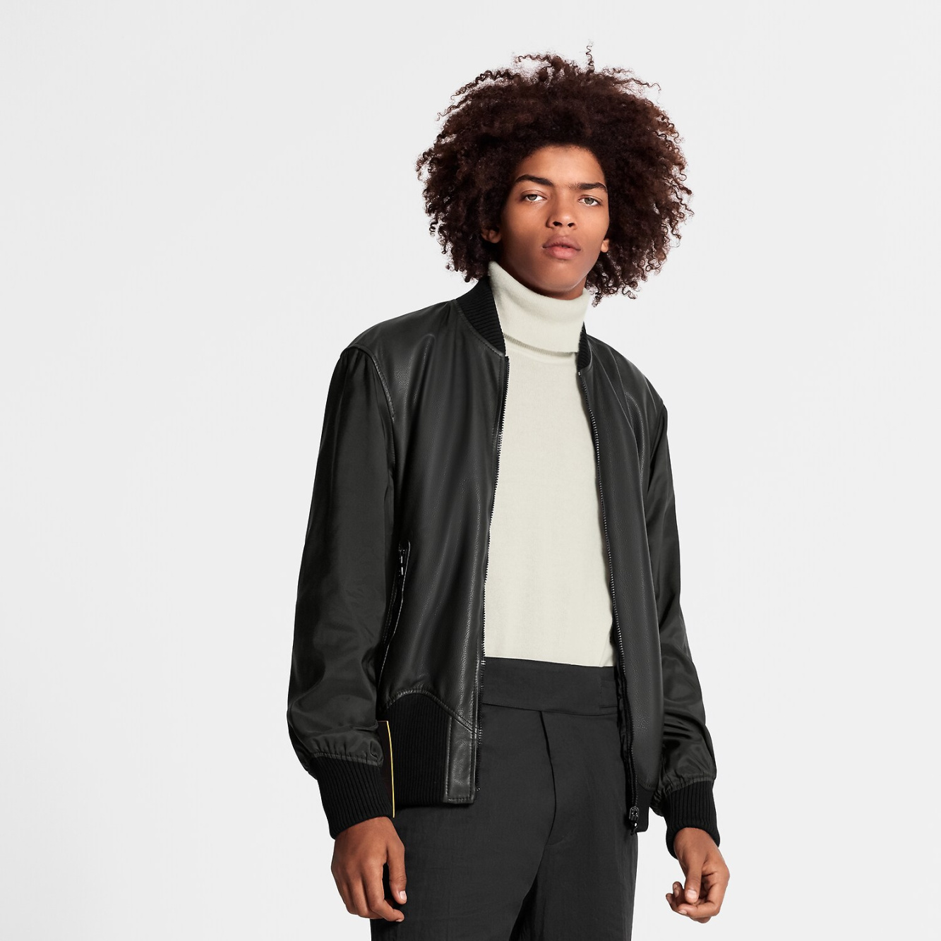 Louis Vuitton Reversible Leather Technical Jacket